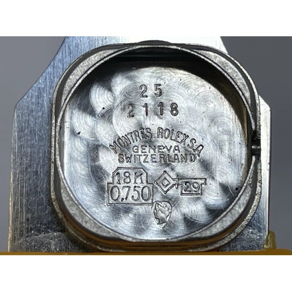 2118 Rolex Precision 1552836 Ladies 18K Solid White Gold (Works & Keeps Time) main image 13